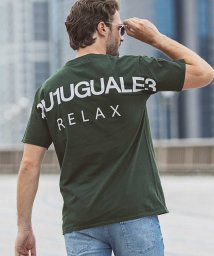 1PIU1UGUALE3 RELAX/1PIU1UGUALE3 RELAX(ウノピゥウノウグァーレトレ) バックロゴプリント 半袖 Tシャツ カットソー/501267890