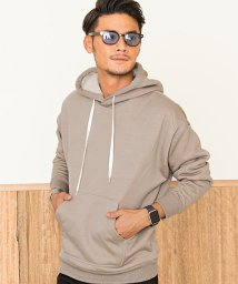 VICCI(ビッチ)/VICCI【ビッチ】裏ボアビッグシルエット長袖プルパーカー/ベージュ