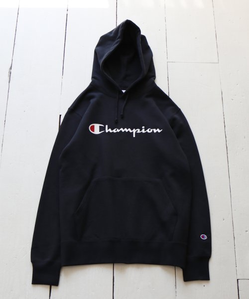 coen(coen)/Champion ( チャンピオン ) ロゴスウェットパーカー/NAVY