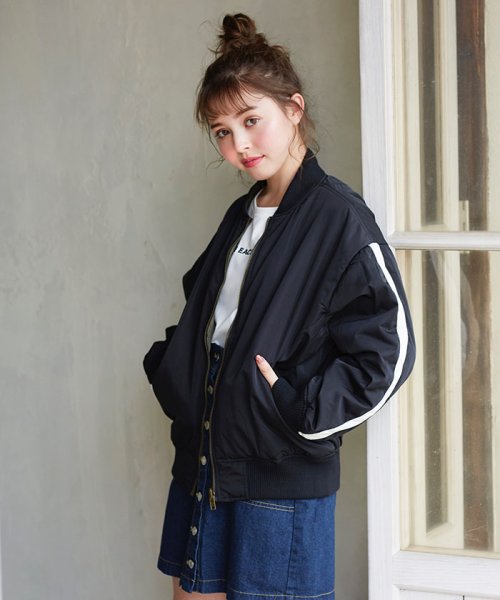 セール 袖ライン Ma 1リバーシブルブルゾン イング Ingni Magaseek