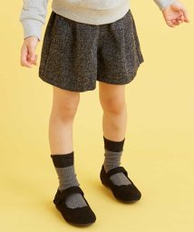 a.v.v(KID'S)(アー・ヴェ・ヴェキッズ)/[100－130]くるみバックルデザインキュロット[WEB限定サイズ]/ダークグレー