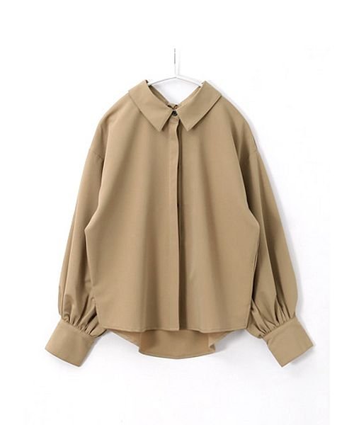 NEW HAPPY急便 by VERITA.JP バックリボンバルーンスリーブブラウス