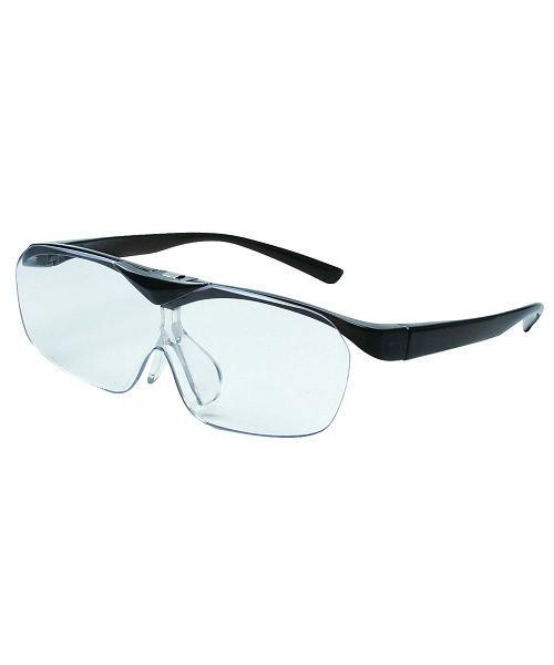 BACKYARD FAMILY(バックヤードファミリー)/拡大鏡 ルーペ スマートアイFSL－01眼鏡型はね上げタイプ/ダークグレー