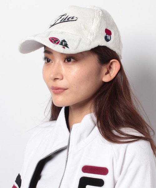 FILA GOLF(フィラゴルフ（レディース）)/キャップ/ホワイト