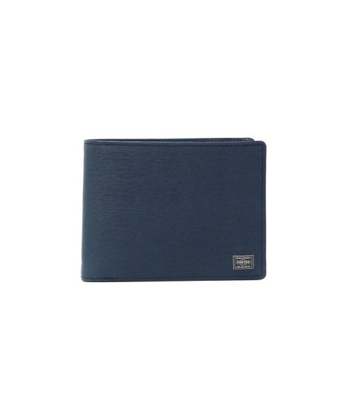 PORTER(ポーター)/ポーター カレント ウォレット 052－02203 二つ折り財布 吉田カバン PORTER CURRENT WALLET メンズ/ネイビー