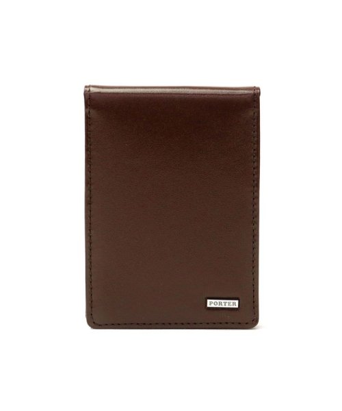 PORTER(ポーター)/ポーター シーン パスケース 110－02925 吉田カバン PORTER SHEEN 定期入れ PASS CASE 二つ折り 本革/ブラウン