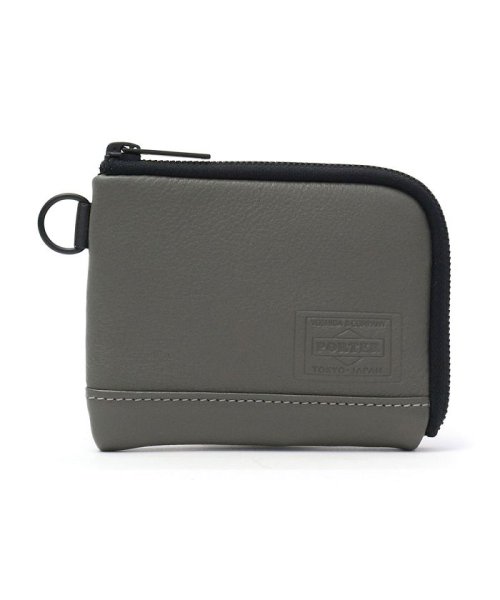 ポーター ディライト ウォレット 145－03292 財布 コインケース 吉田カバン PORTER DELIGHT 本革 日本製 グレー