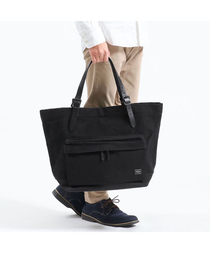 吉田カバン ポーター トートバッグ PORTER BRIDGE ブリッジ TOTE BAG(L) トート B4 通学 通勤 日本製 193-04059