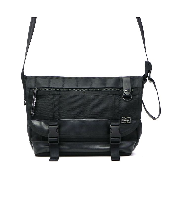 極美品】ポーターヒート メッセンジャーバッグ MESSENGER BAG(L