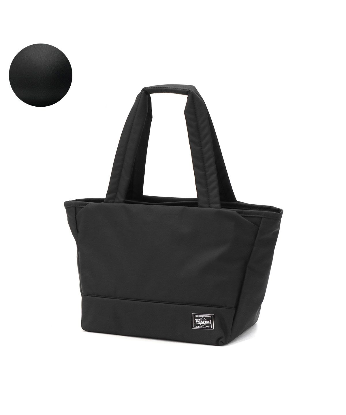 PORTER MOUSSE TOTEBAG（XS） BLACK