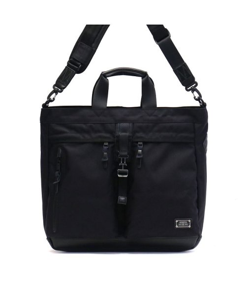 AS2OV(アッソブ)/アッソブ ショルダーバッグ AS2OV ショルダー EXCLUSIVE BALLISTIC NYLON 2WAY SHOULDER BAG A4 061319/ブラック