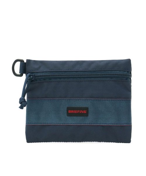 BRIEFING(ブリーフィング)/【日本正規品】ブリーフィング ポーチ BRIEFING FLAT POUCH M MW フラットポーチ MODULE WARE BRM181608/ネイビー