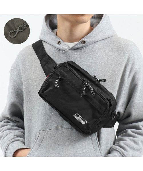 Coleman(Coleman)/【公認販売店】 コールマン バッグ Coleman ウエストバッグ ウエストポーチ WALKER POUCH 2WAY ショルダー ショルダーバッグ 軽量/ブラック系1