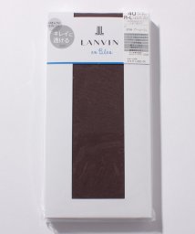 LANVIN en Bleu(ladies socks)(ランバンオンブルー（レディスソックス）)/タイツ(40D)/ノワールルージュ