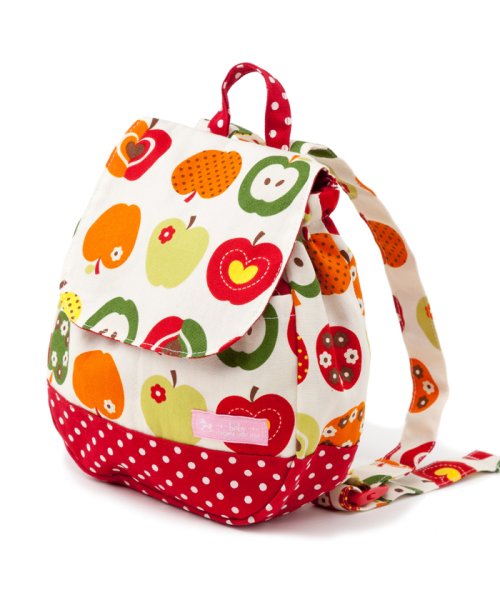 ベビーリュック おしゃれリンゴのひみつ アイボリー ベビーカラフルキャンディスタイル Baby Colorful Candy Style Magaseek
