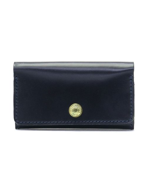 GLEN ROYAL(グレンロイヤル)/GLENROYAL グレンロイヤル 名刺入れ カードケース SLIM BUSINESS CARD HOLDER ブライドルレザー 本革 03－6131/ダークブルー