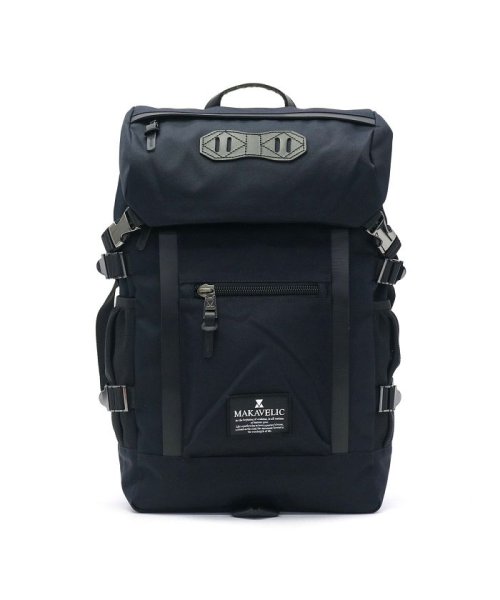 MAKAVELIC(マキャベリック)/マキャベリック MAKAVELIC バックパック リュックサック CHASE DOUBLE LINE BACKPACK デイパック 3106－10107/ネイビー