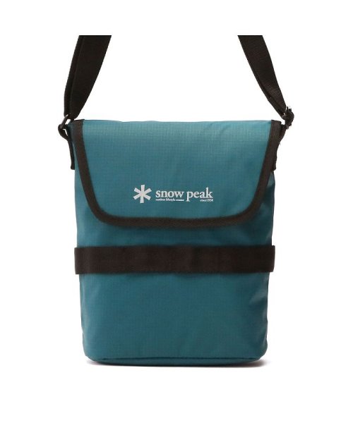 snow peak(スノーピーク)/スノーピーク バッグ snow peak ショルダー Mini Shoulder Bag ショルダーバッグ アウトドア ミニショルダー UG－737/ブルー