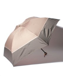 LANVIN Collection(umbrella)(ランバンコレクション（傘）)/LANVIN COLLECTION 婦人 ミニ傘 ツイル 先染/ベージュ