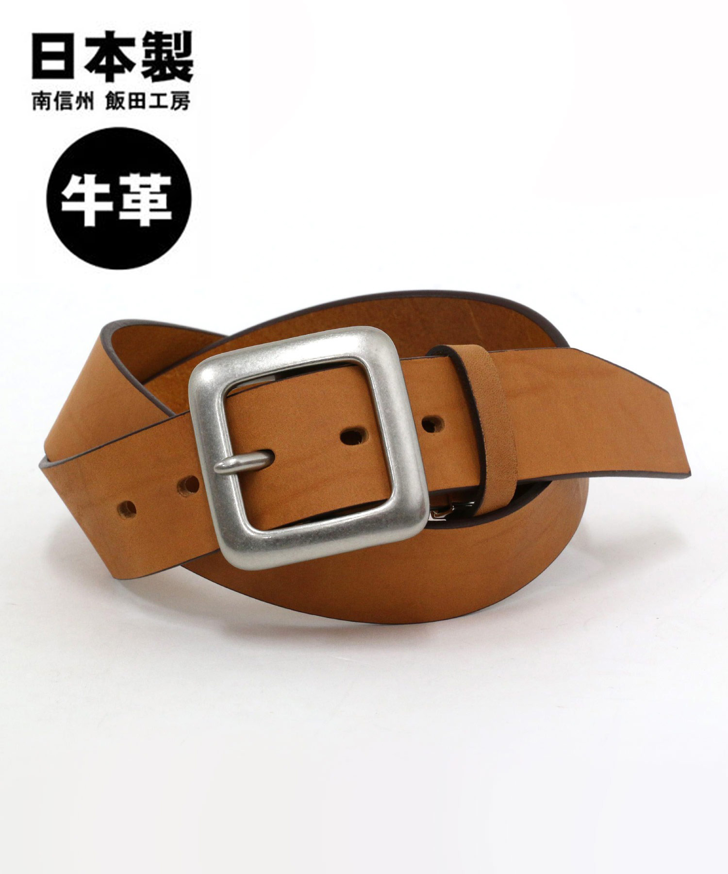 セール】☆【国産/本革ベルト】【飯田工房】39mm ギャリソン メンズ