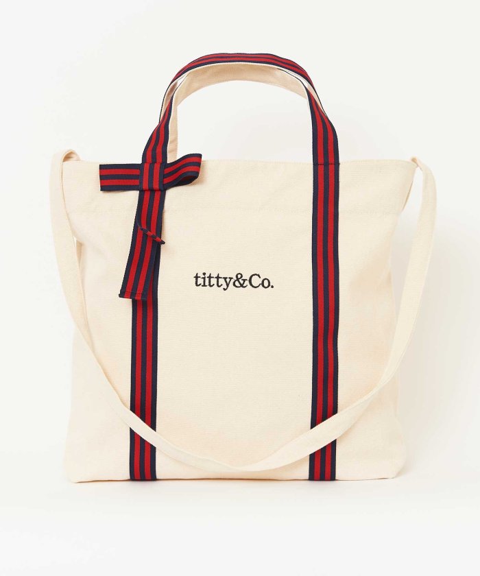 セール リボントートbag ティティーアンドコー Titty Co Magaseek