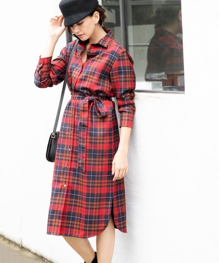 LOCHCARRON TARTAN CHECK CLEAR チェック シャツワン