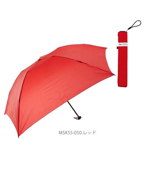 BACKYARD FAMILY(バックヤードファミリー)/ワールドパーティー W.P.C Super Air－Light Umbrella 76g 折リタタミ傘 55cm/レッド
