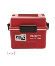 BACKYARD FAMILY(バックヤードファミリー)/STORAGE スクエアコンテナランチ 550ml/レッド