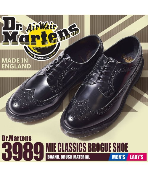 DR.MARTENS(ドクターマーチン)/ドクターマーチン MIE クラシック ブローグ 3989/ブラック