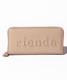 rienda(BAG)(リエンダ（バッグ）)/【rienda】【rienda】LOGO EMBOSSED ROUND WALLET/BE