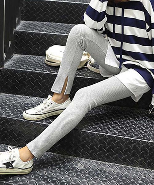 セール リブレギンスパンツ レディース スリットパンツ ウエストゴム レギンパン ストレッチ 無地 即納 ミニミニストア Miniministore Magaseek セール リブレギンスパンツ レディース スリットパンツ ウエストゴム レギンパン ストレッチ 無地 即納 ミニミニストア Miniministore Magaseek