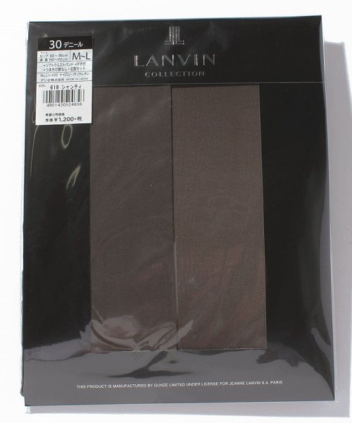 LANVIN Collection（Socks）(ランバンコレクション（ソックス）)/タイツ(30D)/シャンティ
