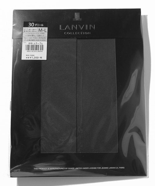 LANVIN Collection（Socks）(ランバンコレクション（ソックス）)/タイツ(30D)/ルアーブル