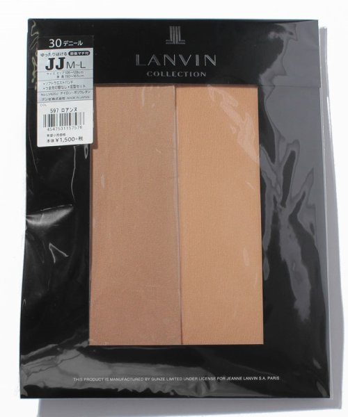 LANVIN Collection（Socks）(ランバンコレクション（ソックス）)/タイツ(30D)/ロアンヌ