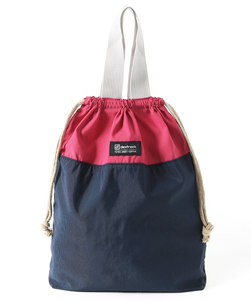 入園入学 持ち手付き巾着袋 男の子 女の子 デビロック Devirock Magaseek