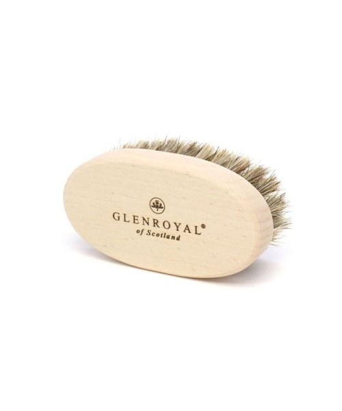 GLEN ROYAL(グレンロイヤル)/グレンロイヤル GLENROYAL メンテナンスブラシ BRUSH M ブラシ 馬毛 お手入れ用ブラシ/ブラウン