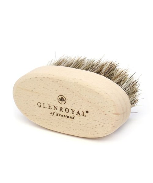 GLEN ROYAL(グレンロイヤル)/グレンロイヤル GLENROYAL メンテナンスブラシ BRUSH S ブラシ 馬毛 お手入れ用ブラシ/ブラウン