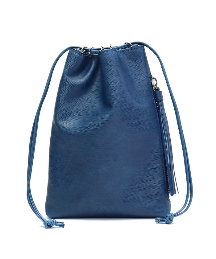 正規取扱店 エルゴポック バッグ Hergopoch 巾着バッグ クラッチバッグ ショルダー Aqua Flow Series 本革 レザー Af Dc エルゴポック Hergopoch Magaseek