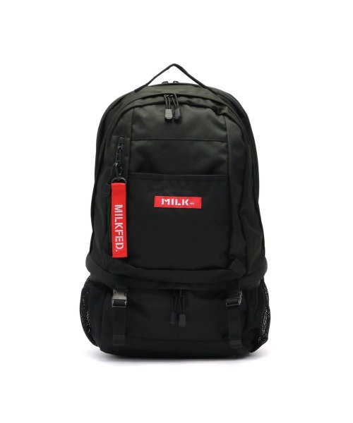 ミルクフェド リュック 通学 MILKFED. リュックサック NEO BIG BACKPACK BAR 女子 バックパック デイパック A4 32L 0318 ×1 QG1215858378(9295円)