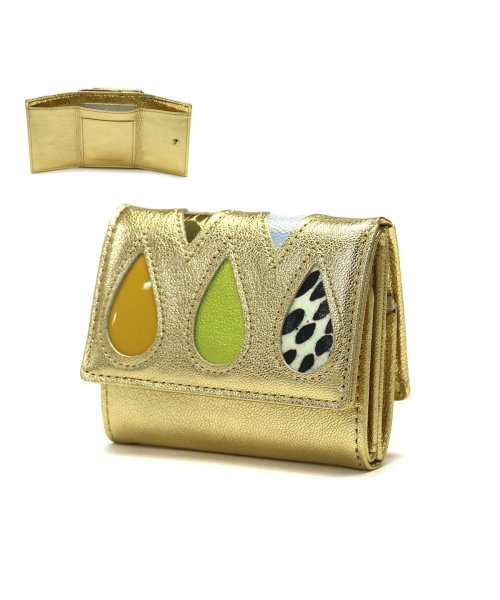 ツモリチサト 財布 tsumori chisato carry 三つ折り財布 ドロップス ミニ財布 小銭入れ 革 レザー 57921 tsumori