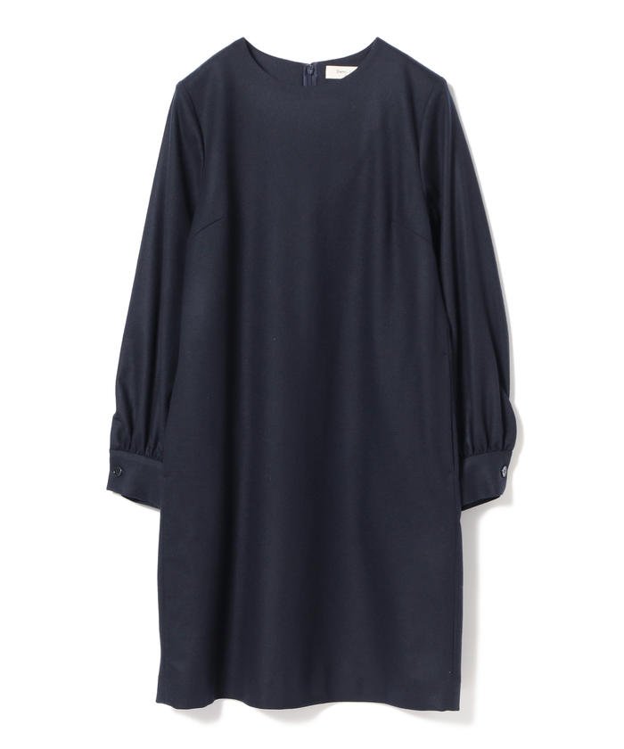 セール Demi Luxe Beams クルーネック ウール ワンピース ビームス アウトレット Beams Outlet Magaseek