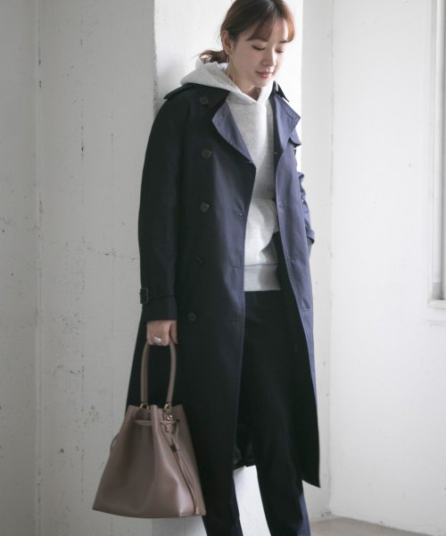 YLEVE SUPIMA COTTON TRENCH COAT