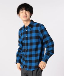 FREDY&GLOSTER MEN'S(フレディアンドグロスター　メンズ)/【Web限定商品】ビエラブロックチェック ネルシャツ/ブルー系4