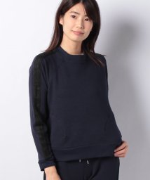 B donna(ビドンナ)/【セットアップ対応商品】裏キモウカットソー/ネイビー