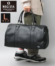 REGiSTA(レジスタ)/ボストンバッグ Lサイズ メンズバッグ 2way 出張 旅行バッグ ゴルフバッグ 大きめ 大容量 1泊2日 カバン 鞄 かばん 軽量 人気 シンプル 大人 通勤/ブラック