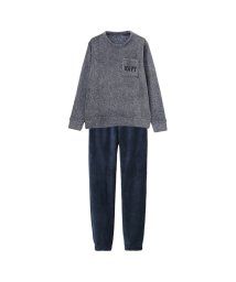 MAC HOUSE(men)(マックハウス（メンズ）)/Navy ボアフリースセットアップ 872013MH/ネイビー