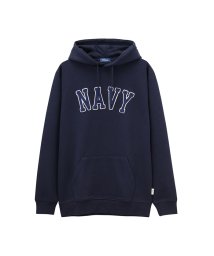 MAC HOUSE(men)(マックハウス（メンズ）)/Navy ラブスウェット ワッペンパーカ EJ185－MC124/ネイビー