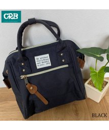 CRB(シーアールビー)/リュック ショルダー 手持ち3WAYキャンパス地BAG/ブラック