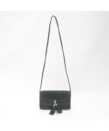 non-hedge(ノンヘッジ)/Ｗタッセルカットワーク ミニショルダーBAG/ブラック