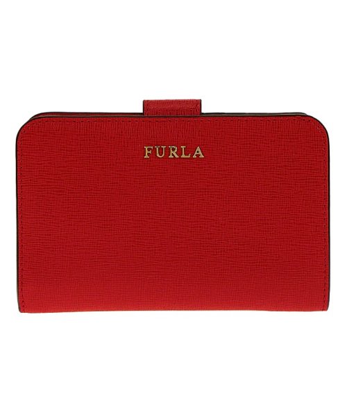 FURLA(フルラ)/フルラ バビロン 二つ折りファスナー付財布/レッド